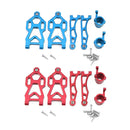 Front Upper Lower Swing Arms Steering Cup For 1/16 SCY 16101 16201 JJRC Q117 Q130 Q132 Metal Upgrade Accessories RC Car Parts