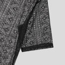 INCERUN Men's Hollow Lace Loose Short Sleeve Shirts