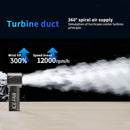 Handheld 100 Wind Speed Ice Cooling Fan  USB Small Desktop Portable Cooling High Speed Long Endurance Fan With LED Digital Display