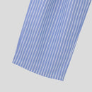 INCERUN Men Trendy Striped Drawstring Waist Casual Pants Daily Casual Home Elastic Waist Long Trousers for Men Large Size S-5XL