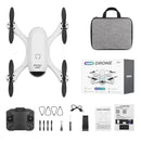 FUQI MODEL H28 WiFi FPV with HD Dual Camera Switchable Integrated Storage Optical Flow Hover Highlight LED Racing Light RC Toys Drone Quadcopter RTF