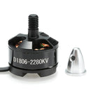 DXW D1806 1806 2280KV 2-3S Brushless Motor CW CCW For 200 210 220 250 RC Drone FPV Racing Multi Rotor