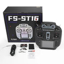 Flysky FS-ST16 2.4GHz 16CH ANT Protocol EdgeTX Radio Controller 3.5 inch IPS High-Brightness Display With FS-SR8 Receiver for FPV Drone RC Airplane Car Boat
