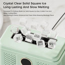EXPED SMART Portable Mini Countertop Ice Maker Machine Quick 12 Solid Ice Cubes in 20 Mins Quiet & Compact for Home Office Camping Car Use