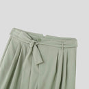 INCERUN Men Side Lace Up Solid Color Pants Button Zipper Wide Legged Trousers Loose Fit Casual Daily Men Pants Plus Size S-5XL