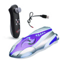 HUICAN 809 Mini Remote Control High Speed RC Boat Two Motors Led Light 360 Rotation Palm Speed Boat Summer Water Toy Pool Toy
