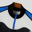 INCERUN Mens Contrast Color Print Half-Zip Long Sleeve Hoodie Sports Stand-up Collar Pullover Hoodies