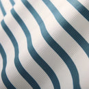 INCERUN Men Tanks Top Blue White Knitted Undershirt with Horizontal Stripes Buckle Back High Stretch Vest for Men