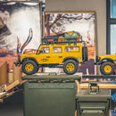 FMS FCX24M RTR 1/24 2.4G 4WD RC Car for Land Rover Camel Trophy Edition Rock Crawler Off-Road Climbing Truck Two Speed LED Lights Vehicles Models Oil Filled Shocks Toys