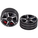 DUMBORC Remote Control Metal Handwheel Steering Wheel for X6 X6PM X10P Flysky NB4 Transmitter Replacement Parts DIY Accessory