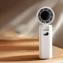 Handheld Fan Mini Fan with Digital Display 180 Folding Multi-Angle Air Supply USB Fan 3600mAh High Speed Fan