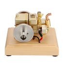 Eachine ET5S Horizontal Two Cylinder Engine Model Water-cooled Cooling Structure Brass And Stainless Steel STEM Engine Toys Collection Gifts