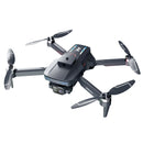 DWI D25 WiFi FPV with 2.8inch LCD Screen Controller HD Dual Camera Servo Gimbal Liftable 360 Obstacle Avoidance Brushless Foldable RC Drone Quadcopter RTF