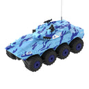HW Y1802 RTR 1/32 2.4G 8WD RC Car Tank Amphibious Waterproof 360 Rotation LED Light Radio Control Armored Vehicles Models Boys Gifts Toys
