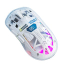 Free Wolf A2 Dual-mode Gaming Mouse with Digital Screen PixArt 3212 Sensor 4000DPI RGB Light Transparent Shell Wireless bluetooth Gamer Mice