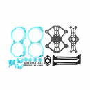 HSKRC Butterfly 25 114mm Wheelbase 2.5 Inch Duct Frame Kit for RC Drone FPV Racing