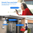 Hiseeu 3MP 8CH NVR + 2 WIFI Security PTZ Camera Kit Human Detection IR Night Vision IP Camera Set Wireless CCTV Surveillance System