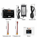 HTRC S680 80W 6A AC to DC Mini RC LiPo Charger For 1-6s Lipo/LiFe/LiHv/Lilon/1-15S Nimh Battery With 15V6A Adapter