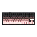 Delux KM87PRO Mechanical Gaming Keyboard Three-mode Gasket Structure Hot Swappable 87 keys Layout RGB Two-color Injection PBT Keycaps Rechargeable Wired E-sports Gamer Keyboards