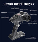 HXJRC HJ811 2.4G 4CH RC Boat High Speed LED Light Speedboat Waterproof 20km/h Electric Racing Vehicles Models Lakes Pools Remote Control Toys