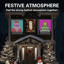 iDeal LED Control Intelligent Colorful Point Control Curtain Light 160x160cm Smart Curtain Lamp 256PCS RGB Lamp Bead IP65 Waterproof