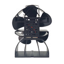 Energy Saving Fireplace Fan 5 Blade Fireplace Quiet Safe Heat Powered Stove Fan No Electricity Log Wood Burner Eco Friendly Fan-DY575J