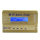 HTRC B6 V2 80W 6A Digital RC Battery Balance Charger Discharger for LiPo Battery LiHV Battery
