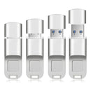 Fingerprint Recognition USB3.0 Flash Drive 256GB/128GB/64GB Accurate Identificaiotn Privacy Management Key USB Fingerprint Pendrive Plug and Play