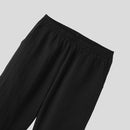 INCERUN Men Sets Solid Color Fashion Lapel Long Sleeve Shirt & Pants 2PCS Pleated Loose Streetwear Men Casual Suits S-5XL