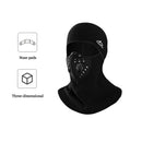 Golovejoy Winter Warm Cycling Helmet Hi-tech Breathable Fabric Soft Windproof Face Mask for Riding Hiking Skiing Camping