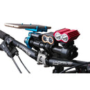 GUB G202 Bicycle Handlebar Extender Lengthened Design Carbon fiber Aluminum Alloy Mountain Bike Mount Mobile Bike Light Phone Holder