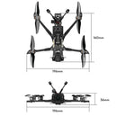Flywoo Explorer LR 4 HD O4 PRO 4 Inch Long Range GPS RC FPV Racing Drone BNF PNP with Goku F722 mini Stack
