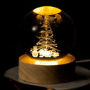 Glowing Crystal Ball 3d Engraved Small Crystal Ball Light Decoration Creative Gift Glowing Crystal Ball Suitable For Christmas Classmates And Children's Birthday