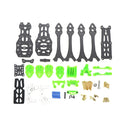 HSKRC MAK5 225mm Wheelbase 3K Carbon Fiber 5 Inch Freestyle Frame Kit Support DJI Air Unit Digital System for RC Drone FPV Racing