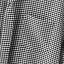 INCERUN Men Shirts Fashion Check Print Lace Up Lapel Shirt with Side Pocket Top Casual Daily Men Clothing