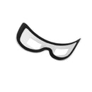 Eachine EV100 Faceplate White Black With Fastener Magi Sticking Tape FPV Goggles Spare Part for RC Drones