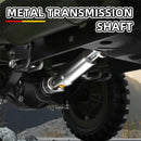 HG TRASPED HG4-58 RTR 1/14 2.4G 4WD RC Car Willys Military Truck for Jeep Off-Road Climbing LED Light Sound Winch Two Speed Metal Frame Rock Crawler Full Proportional Vehicles Models Toys