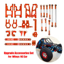Feiyue FY03 06 WLtoys 12427 12428 Desert Vendor Kit Full Upgrade Accessories 1/12 Rc Car Parts Red