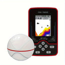 Erchang F13 Fish Finder 125KHz 100M Depth Underwater Visual High-definition Fishing Finder Wireless Sonar Sensor Echo Sounder LCD Fishfinder