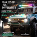 HB Toys RTR R1601/2/3 1/16 2.4G 4WD RC Car Full Proportional Rock Crawler LED Light Off-Road Climbing Truck Vehicles Models Toys
