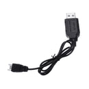 Eachine Mini Mustang P-51D F4U T-28 Trojan F22 F16 BF109 Spitfire P40 A6M Zero FW190 RC Airplane Lipo Battery USB Charging Cable Wire 1S