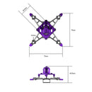 Flywoo Firefly16 Firefly18 1S Nano Baby V3 Frame Kit Compatible with DJI O4 / Analog / HDZero / Walksnail VTX for FPV Racing Drones