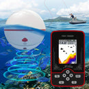 Erchang F13 Fish Finder 125KHz 100M Depth Underwater Visual High-definition Fishing Finder Wireless Sonar Sensor Echo Sounder LCD Fishfinder