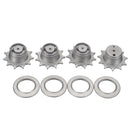 Heng Long 3918-1 1/16 RC Tank Spare Parts Metal Tracks/Drive Wheels/Transmission Gearbox Vehicles Model Accessories