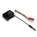 EWRF S1232T 5.8G 48CH 2W High Power VTX 200mW 500mW 1W 2W Power Support SmartAudio FPV Transmitter Built-in Microphone with Cool Fan for RC Drone