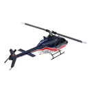 Eachine E186 1:27 Bell-206 Scale 2.4G 6CH Altitude Hold Optical Flow Positioning Dual Brushless Motor RC Helicopter