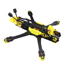 HSKRC S5 V2 227mm Wheelbase 5 Inch Carbon Fiber Frame Kit Compatible with DJI O4 / DJI O3 / Analog DIY RC FPV Racing Drones