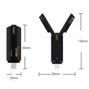 FENVI AX5400 WiFi 6E USB Adapter Dongle Tri Band 2.4G/5G/6GHz USB3.0 WiFi 6 Network Card with 2*2dBi Antenna for Laptop Win10/11 Driver Free