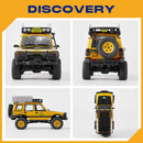 FMS FCX24M RTR 1/24 2.4G 4WD RC Car for Land Rover Camel Trophy Edition Rock Crawler Off-Road Climbing Truck Two Speed LED Lights Vehicles Models Oil Filled Shocks Toys