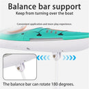 HC 810 RTR 2.4G RC Boat Colorful Paddle Remote Control Rowing LED Lights 360 Driving Dual Modes Waterproof Ship Underwater Balance Vehicles Models Toys